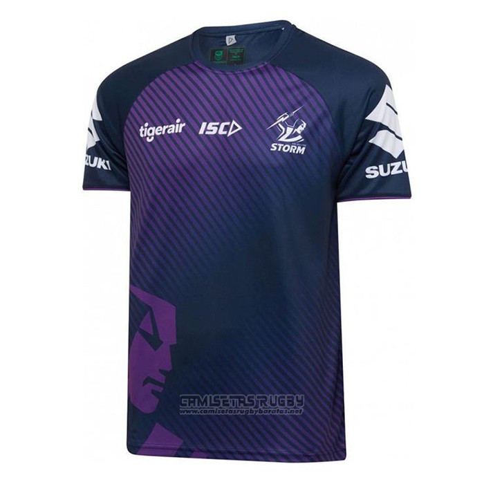 Camiseta Melbourne Storm Rugby 2020 Entrenamiento
